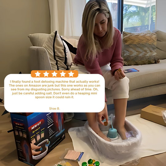 HydroDetox™ Ionic Foot Spa - Feel Detoxed And Cleansed At Home!
