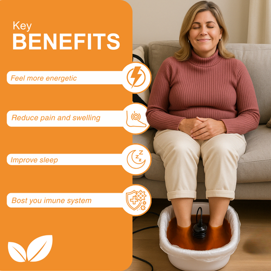 HydroDetox™ Ionic Foot Spa - Feel Detoxed And Cleansed At Home!