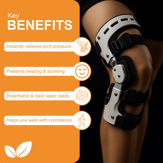 OrthoEase™ Knee Brace for Pain Relief & Joint Support