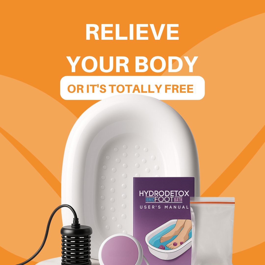 HydroDetox™ Ionic Foot Spa - Feel Detoxed And Cleansed At Home!