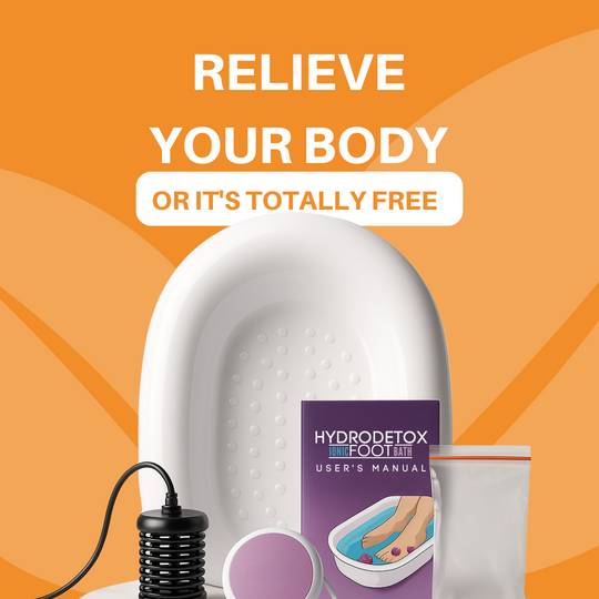 HydroDetox™ Ionic Foot Spa - Feel Detoxed And Cleansed At Home!